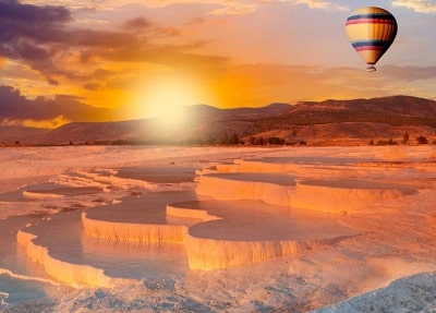 Pamukkale With Hot Air Balloon Flight from Kemer