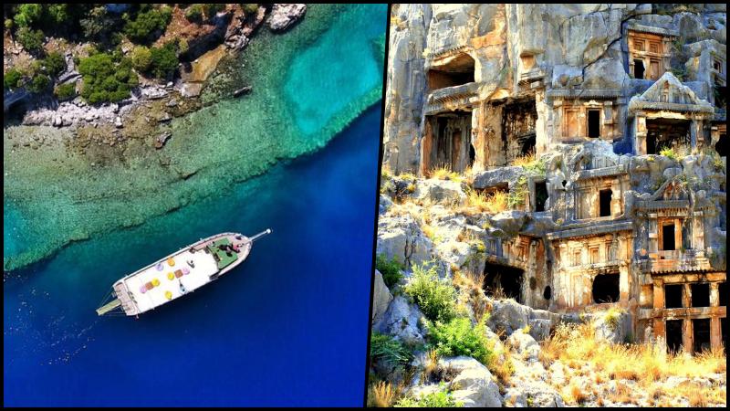 Demre Myra Kekova Tour From Side