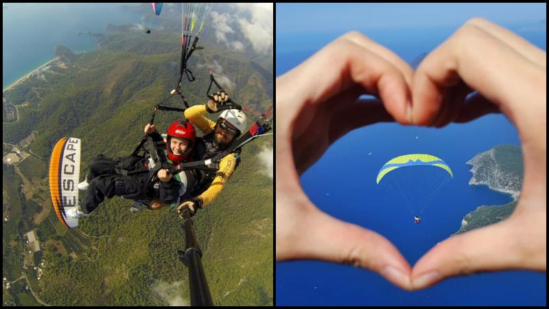 Paragliding From Kemer